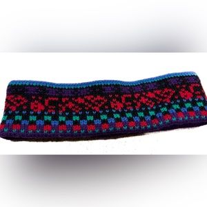 Vintage retro Murray Merkley knit headband earmuff